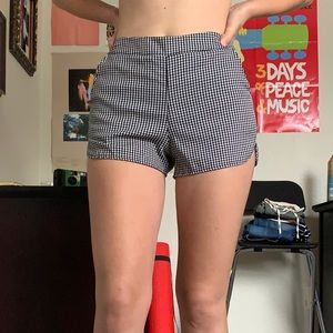 Checkered Brandy Shorts